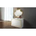 Dormitor Clasic Barocco Bianco Gold cu Dulap 6 Uși
