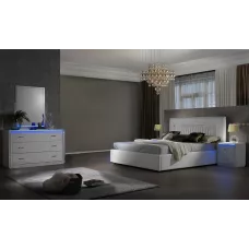 Dormitor Modern New Gemma cu Dulap 4 Uși
