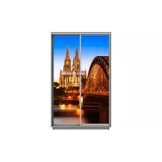 Dulap Print 2 Usi 1784, L100 x H220 x A60