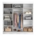 Dressing Bianco wenghe 190 cm