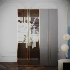 Dressing gri+auriu Montreal