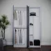 DRESSING MONTREAL MDF CULOARE ALB+GRI 