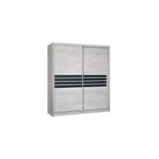 Dulap Turyn Craft / Grafit DAB 203 cu Uși Glisante