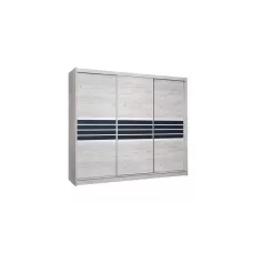 Dulap Turyn Craft / Grafit DAB 250 cu Uși Glisante