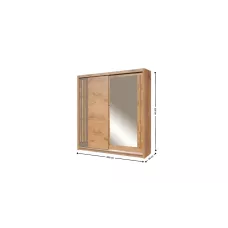 Dulap Effect Lancelot EF4-20 Uși Glisante cu Oglindă