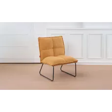 Scaun Living Tapitat LCM0109CF Muștar