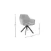Scaun Living Tapitat KJC3846 Gri