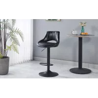 Scaun Bar KJC338 Negru