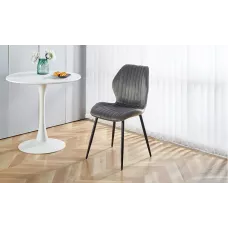Scaun Living Tapitat KJC104 Gri