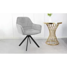 Scaun Living Tapitat KJC3846 Gri