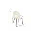 Scaun Living XJ0723 Bej