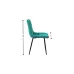 Scaun Living Tapitat KJC37 Verde