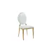 Scaun Living White Top Gold KJC166