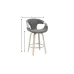 Scaun Bar JY3185X-M Gri