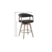Scaun Bar JY3249X-M Gri Antracit