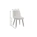 Scaun Living Tapitat DCM2001AF Bej