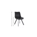 Scaun Living J265 Negru