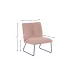 Scaun Living Tapitat LCM0109CF Roz