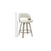 Scaun Bar JY3248X-M Bej