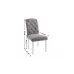 Scaun Living KJCLM056 Gri/Alb
