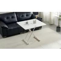 Masă Living Extensibilă KJT5401 cu Alb