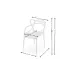 Scaun PP601 Plastic Alb