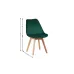 Scaun Living J901 Verde