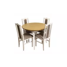 Set Living Masa Oslo 4 cu 4 Scaune Bos II