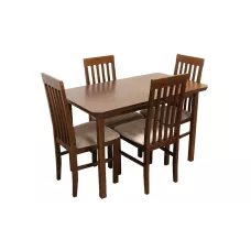 Set Masă Living Max 4 nuc cu 4 Scaune Nilo I 18A