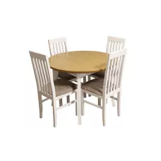 Set Masă Living Oslo 4 cu 4 Scaune Nilo I