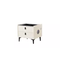 Noptieră Smart Multifuncțională KJ106 Albă
