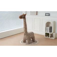 Taburet Girafă KJP5296, Maro
