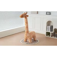 Taburet Girafă KJP5296, Portocalie Taburet Girafă KJP5296, Portocalie