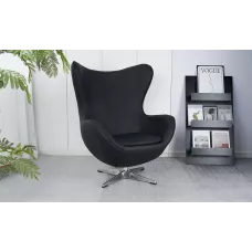 Fotoliu Living Rotativ KJLC-132 Negru