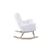 Fotoliu Living tip Balansoar KJLC037 Alb