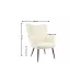 Fotoliu Living KJC3763 Bej