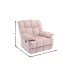 Fotoliu cu Recliner KJC4423 Roz