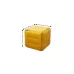 Set 5 tabureți KTC2281 Galben