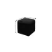 Set 5 tabureți KTC2281 Negru