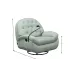 Fotoliul cu Recliner KJLC041 Verde, cu suport de telefon