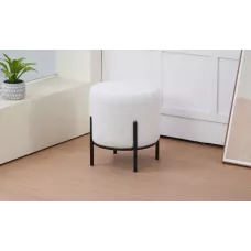 Taburet KJP028, Alb Taburet KJP028, Alb