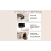 Fotoliu A100 Alb cu Funcție de Masaj