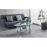 Masuta Cafea KJCT152 Alb