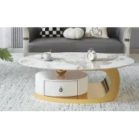 Masă de Cafea KJCT5334 Pandora/Gold