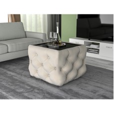 Masuta cafea Chesterfield bej