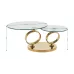 Măsuță Cafea KJCT5342 Gold