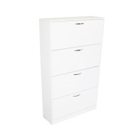 Pantofar 4 usi mare alb